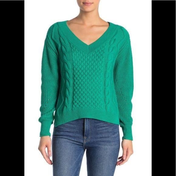 ABOUND Cable Knit V-Neck Sweater NWT - Picture 11 of 11